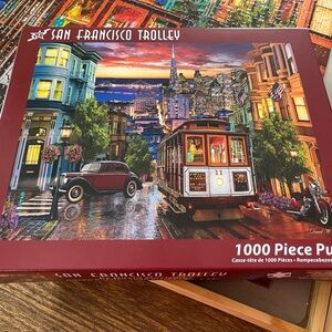 San Francisco Trolley 1000 Piece Puzzle